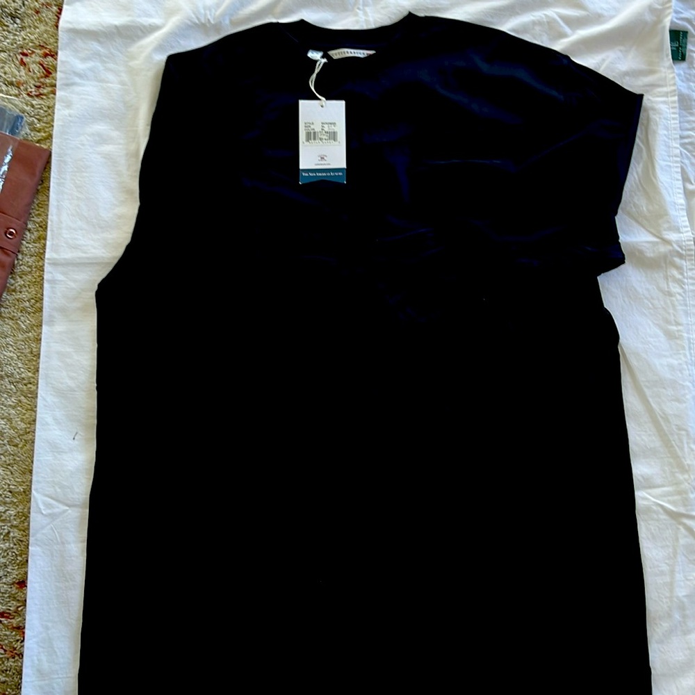NWT Cutter & Buck Black Mock Turtle neck XL